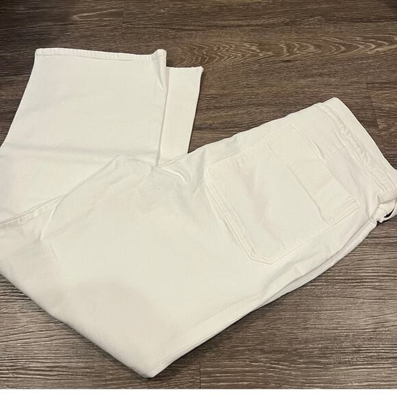 J. Crew Sailor slim wide leg jeans in white NEW - Picture 5 of 7